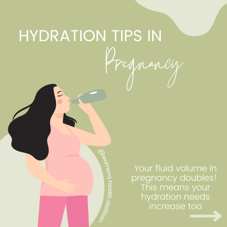 How to maintain hydration during pregnancy